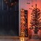 Set of 6 42"H Lighted Halloween Wooden Stacked Pumpkins Porch Sign with Timer